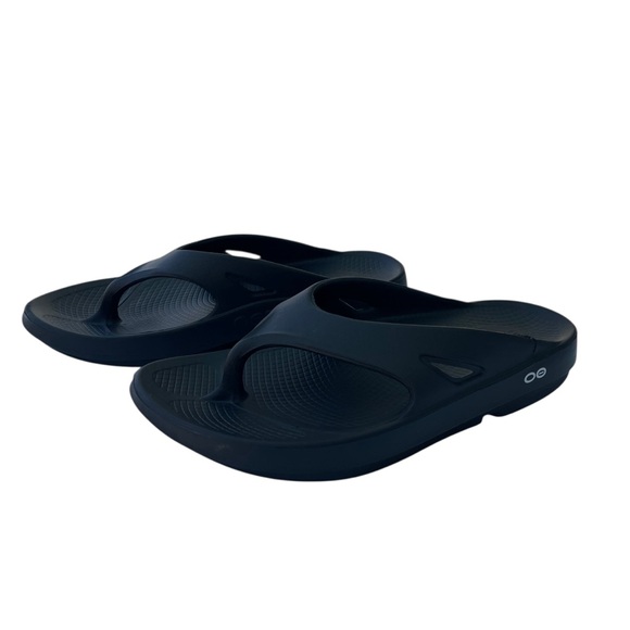 OOFOS Women's OOriginal Sandal Flip Flop Black Sz. W12/M10 - Picture 6 of 13